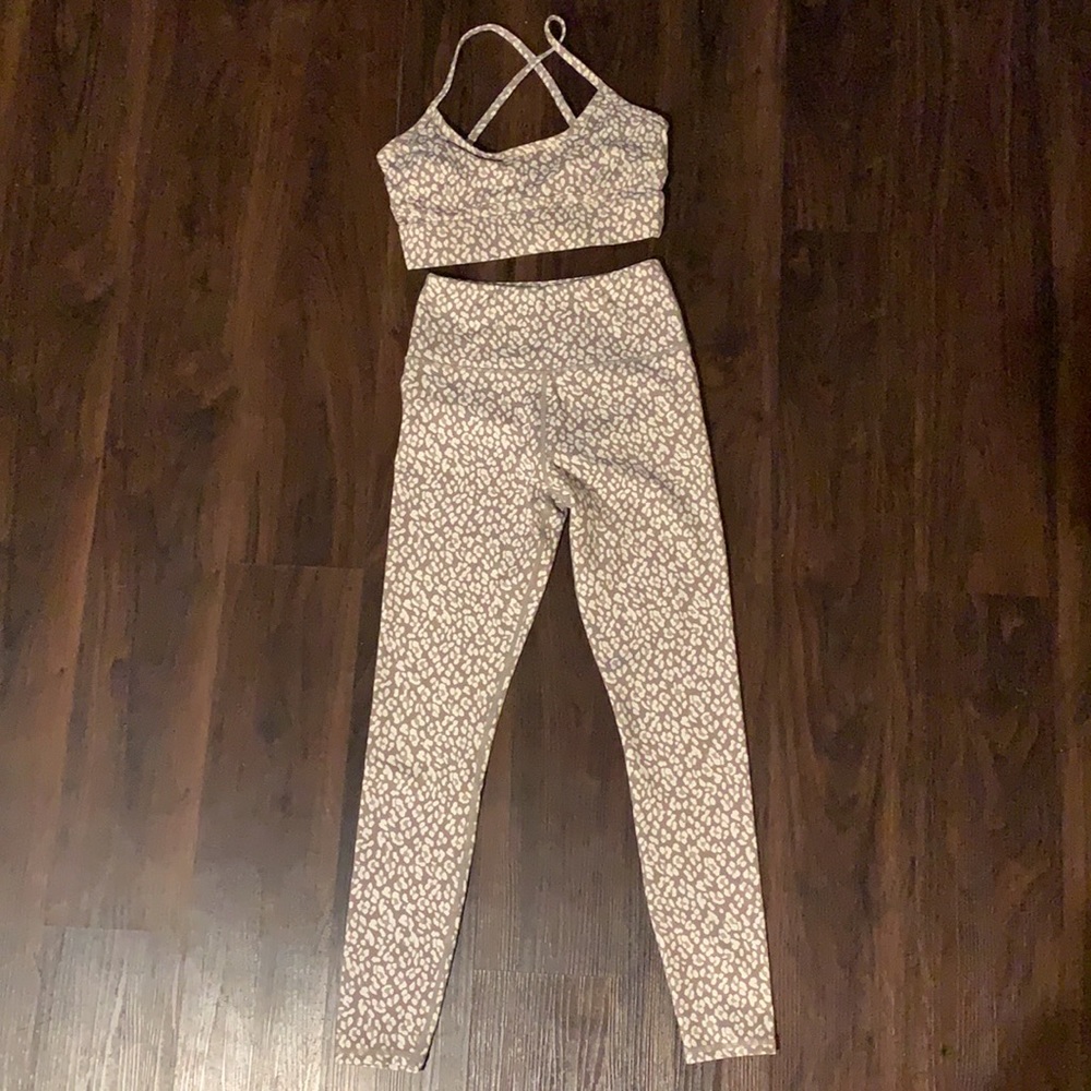 Varley Activewear Set- Top Size— Small, Bottom Size— Extra Small